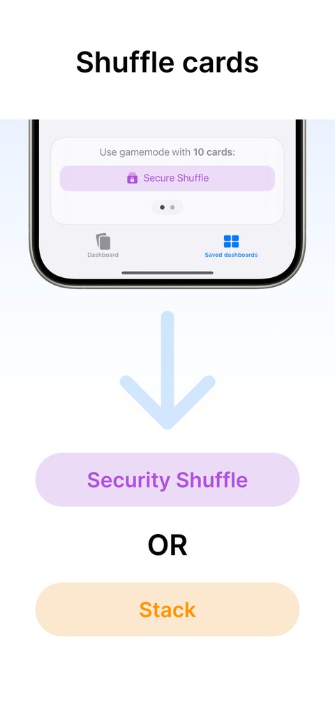 Choosing between Secure Shuffle and Stack mode